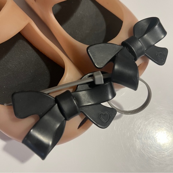 Mini Melissa Mary Jane Flats with Bow - Picture 1 of 13